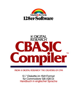 Digital Research's CBASIC Compiler für CP/M